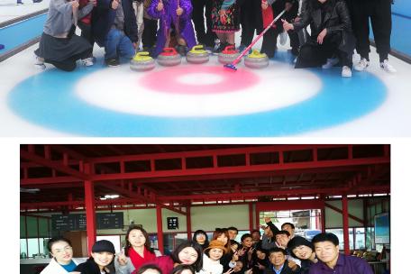 10月，工商联美容化妆品业商会代表团赴韩国江原道考察访问（体验冰壶、划艇）