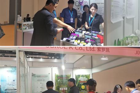 7月，江原道企业参加北京美容博览会